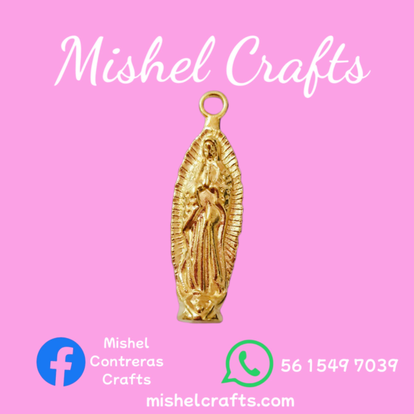 Dije virgen de guadalupe mediana