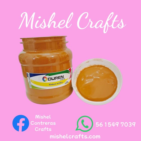 Pintura Duren 20 ml color Café Camello